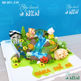  Bánh Sinh Nhật Gia Đình Động Vât (BB-001-239) 