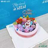  Bánh Sinh Nhật Cho Bé Tuổi Sửu (BB-001-377) 