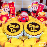  Khay Vàng Thần Tài Phát Tài - Phát Lộc (BC-012-044) 