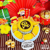  Khay Bánh Thần Tài Chúc Phúc (BC-012-049) 