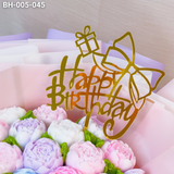  Bánh Bó Hoa Hồng Trà Nụ Tone Tím (BH-005-045) 