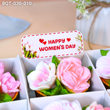  Hộp Quà 6 Cupcake Hoa Hồng (BQT-030-010) 