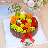  Bánh Quà Tặng 8/3 Sen Đá Cổ Điển (BQT-030-017) 