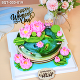  Bánh Quà Tặng 8/3 Hồ Sen Cá Lội (BQT-030-019) 