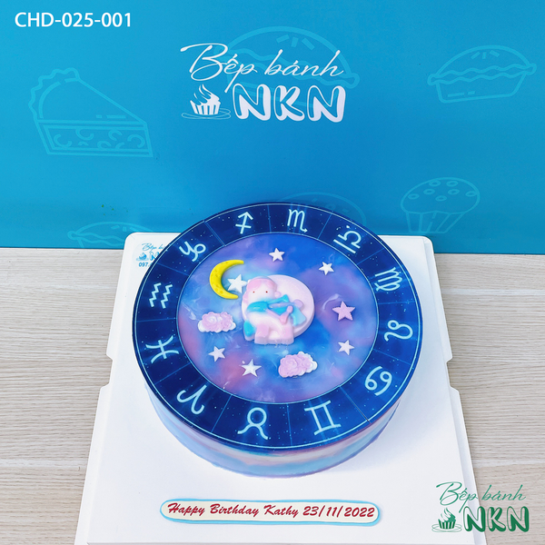  Bánh Sinh Nhật Cung Nhân Mã (CHD-025-001) 