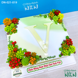  Bánh Sinh Nhật Sen Đá Tặng Chủ Tịch (DN-021-019) 