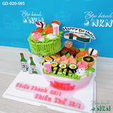  Tháp Bánh Sushi 2 Tầng (GD-020-095) 