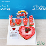  Set bánh Valentine I <3 U (GD-020-099) 