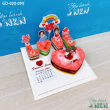  Set bánh Valentine I <3 U (GD-020-099) 