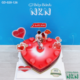  Bánh Kỷ Niệm Tình Yêu (GD-020-126) 