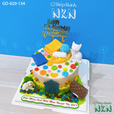  Bánh Sinh Nhật Chủ Đề May Vá (GD-020-134) 