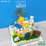  Bánh Sinh Nhật Chủ Đề May Vá (GD-020-134) 
