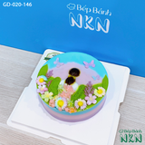  Bánh Sinh Nhật Cô Gái Trong Vườn Hoa (GD-020-146) 