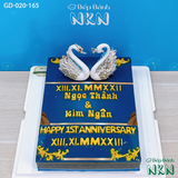  Bánh Kỷ Niệm Ngày Cưới (GD-020-165) 