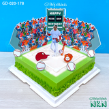  Bánh Sinh Nhật Sân Bóng Chày (GD-020-178) 