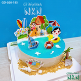  Bánh Sinh Nhật Gia Đình Du Lịch Biển (GD-020-185) 