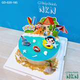 Bánh Sinh Nhật Gia Đình Du Lịch Biển (GD-020-185) 