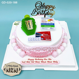  Bánh Sinh Nhật Chai Dầu Gió, Vỉ Thuốc (GD-020-188) 