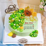  Bánh Sinh Nhật Chai Rượu Mừng (GD-020-203) 