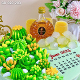  Bánh Sinh Nhật Chai Rượu Mừng (GD-020-203) 