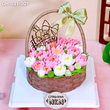  Giỏ Bánh Hoa Sen Quà Tặng 20/10 (GH-031-001) 