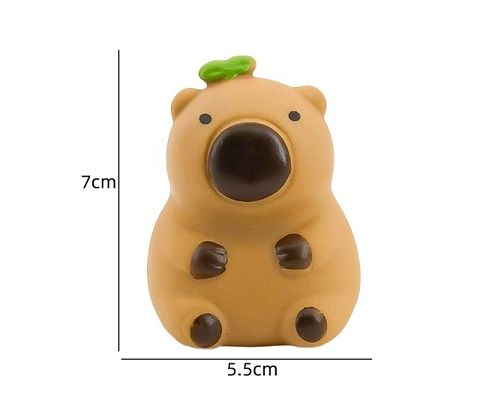  Tượng Capybara Nhựa Dẻo (PKT-999-299) 