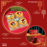  Hộp Bánh Trung Thu Hồng Hoa (STT-022-023) 