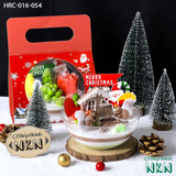  Hộp Bánh Noel Ngôi Nhà Sóc Nâu (HRC-016-054) 