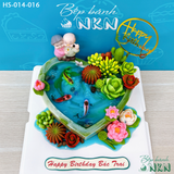  Bánh Hồ Sen Đá Cá Lội Tặng Ông Bà (HS-014-016) 