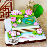  Bánh Kỷ Niệm Liên Hoa Vọng Nguyệt (HS-014-040) 