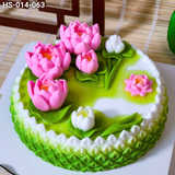  Bánh Kỷ Niệm Liên Hoa Bách Diệp (HS-014-063) 