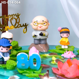  Bánh Mừng Thọ Ông Và Các Cháu (HS-014-064) 