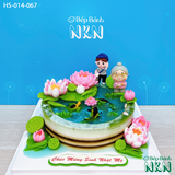  Bánh Mừng Thọ Bà Và Cháu (HS-014-067) 