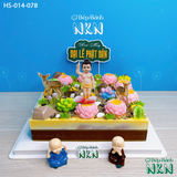  Bánh Hoa Sen Mừng Đại Lễ Phật Đản (HS-014-078) 