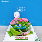  Bánh Hoa Sen Mừng Đại Lễ Phật Đản (HS-014-080) 