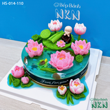  Bánh Cúng Dường Hồ Sen Cá Lội (HS-014-110) 