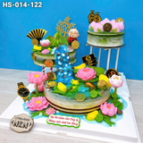  Tháp Bánh Hồ Sen Phú Quý 3 Tầng (HS-014-122) 