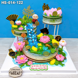  Tháp Bánh Hồ Sen Phú Quý 3 Tầng (HS-014-122) 