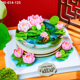  Bánh Sinh Nhật Hồng Liên Ngư Lạc (HS-014-125) 