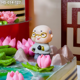  Tháp Bánh Hồ Sen 2 Tầng Mừng Thọ (HS-014-127) 