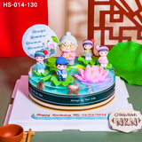  Bánh Mừng Thọ Bà Và Các Cháu (HS-014-130) 