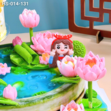  Bánh Sinh Nhật Hoa Sen Gia Đình (HS-014-131) 