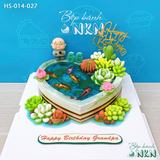  Bánh Hồ Sen Mừng Thọ Cha, Ông (HS-014-027) 