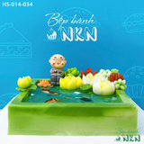  Bánh Kỷ Niệm Tặng Ông/Cha (HS-014-034) 
