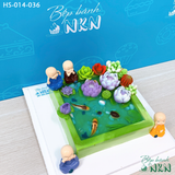  Bánh Hồ Sen 4 Chú Tiểu Vô Ưu (HS-014-036) 