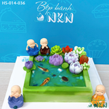  Bánh Hồ Sen 4 Chú Tiểu Vô Ưu (HS-014-036) 