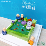  Bánh Hồ Sen 4 Chú Tiểu Vô Ưu (HS-014-036) 