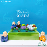  Bánh Hồ Sen 4 Chú Tiểu Vô Ưu (HS-014-036) 