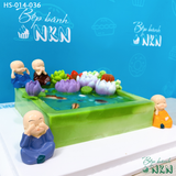  Bánh Hồ Sen 4 Chú Tiểu Vô Ưu (HS-014-036) 