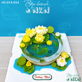  Bánh Tưởng Nhớ Hồ Sen Cá Lội (HS-014-054) 
